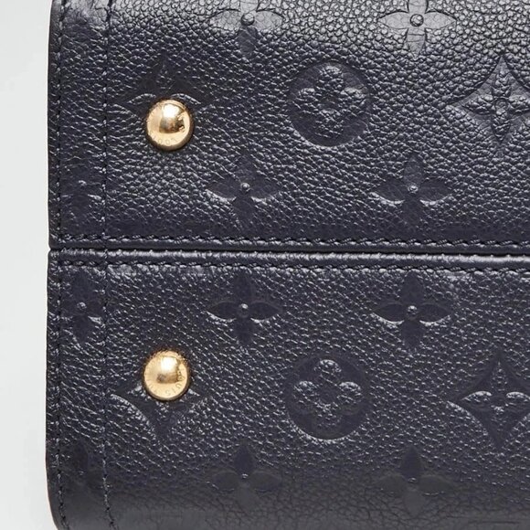 Louis Vuitton Marine Rouge Monogram Empreinte Leather Sully PM Bag - Picture 5 of 12